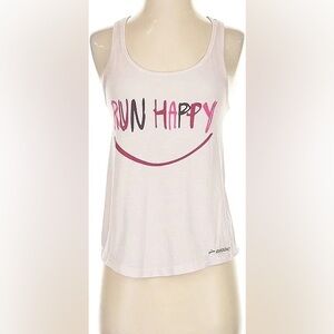 Brooks Pink Run Happy Tank